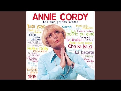 Annie Cordy — "Tata Yoyo"