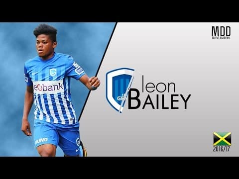 Leon Bailey | Genk | Goals, Skills, Assists 2016/17