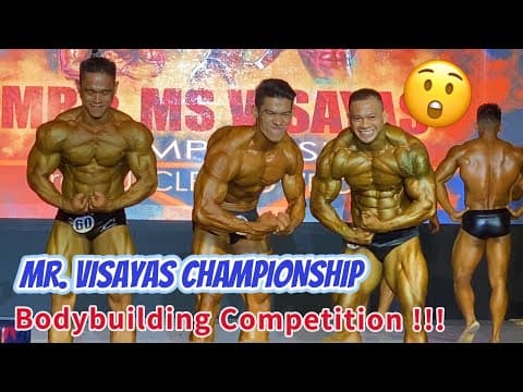 Bodybuilding Contest MR. VISAYAS CHAMPIONSHIP @ Toledo City Cebu Philippines