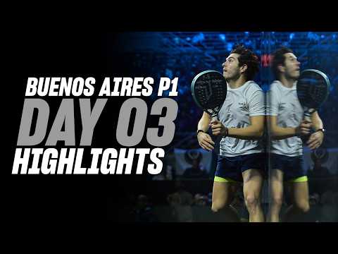 Buenos Aires Premier Padel P1: Day 3 - Men's Highlights
