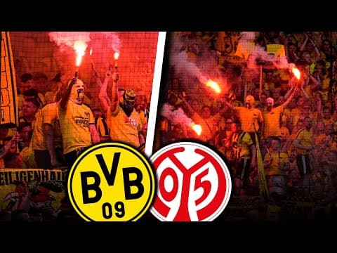 Final-day match scenes, BVB 2-2 Mainz