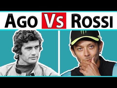 Giacomo Agostini: The MAN, The MYTH, The LEGEND.