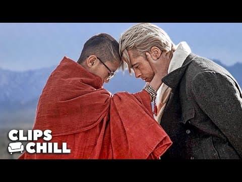 The Unbreakable Bond of Heinrich and the Dalai Lama | Seven Years in Tibet Best Scenes (Brad Pitt)