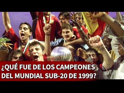 ¿Qué fue de los compañeros de Iker y Xavi en el Mundial sub-20? Uno es vendedor de cupones...