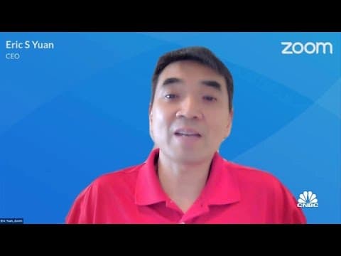 Zoom CEO Eric Yuan on the Pandemic