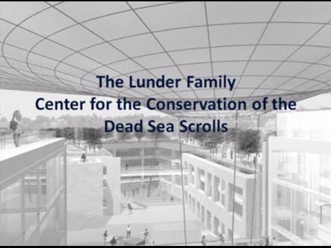 Conserving the Dead Sea Scrolls