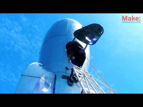 The Raygun Gothic Rocketship - the build, 2009