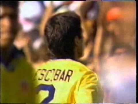 Andrés Escobar's own goal and murder