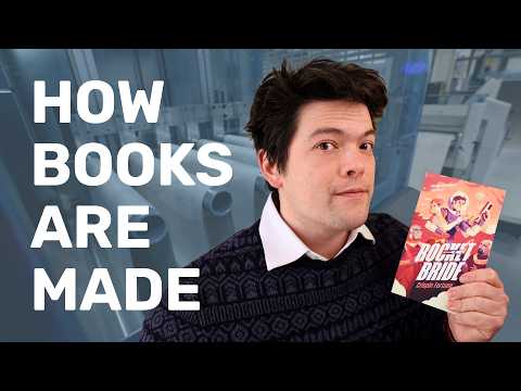 Inside a print-on-demand book factory