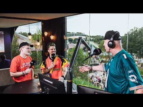 Omdat Het Kan & Average Rob at the One World Radio studio | Tomorrowland Belgium 2024