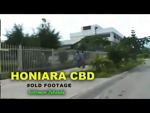 Mendana Avenue, Honiara, late 1990s