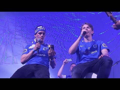 Wonderwall door Sander Berge & Joakim Maehle (Genk)