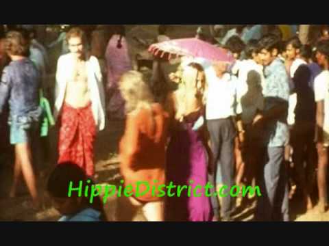 Hippies @ Goa Flea Market, 1970's film "Last Hippie Standing"