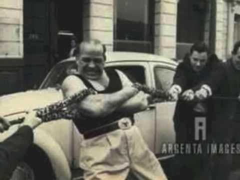 Rare Footage of Michael 'Butty' Sugrue, Ireland's Strongest Man! 1924-1977