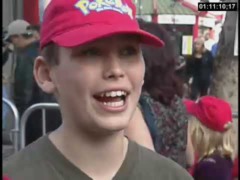 Pokémon: The First Movie premiere — full red-carpet footage