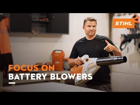 FOCUS ON Battery blowers | STIHL