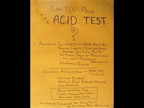 Acid Test, Los Angeles