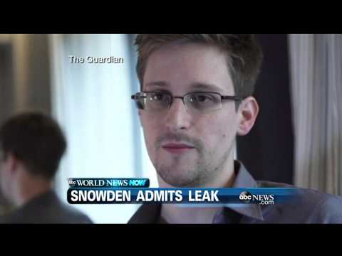 Edward Snowden identified as the source of the NSA leaks
