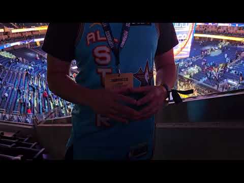 Inside Chase Center for the All-Star Game