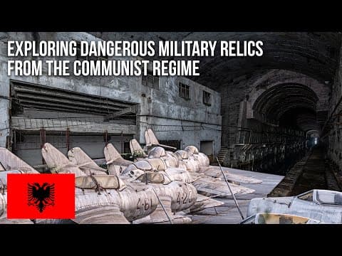 Inside the submarine pen and the airbase