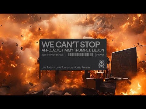 AFROJACK, Timmy Trumpet, Lil Jon - We Can't Stop (Official Audio)