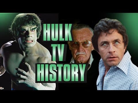 History of the Incredible Hulk TV Show