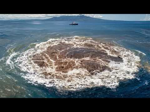 First Time Filmed in a Decade, Underwater Volcano Eruption (Kavachi)