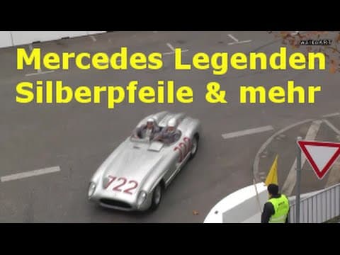 Mercedes Silberpfeile, Silver Arrows Legenden Legends, Rennwagen / Race Cars - Stars & Cars 2014
