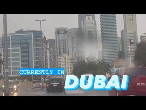 The 2024 Dubai floods