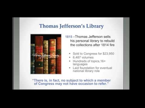 Jefferson's legacy: a history of the Library of Congress