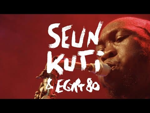 SEUN KUTI & EGYPT80 • live in São Paulo