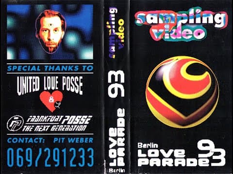 LoveParade 1993 - Berlin "Sampling Video Frankfurt"