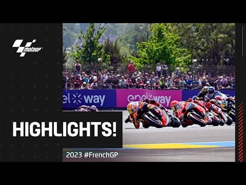 MotoGP™ Race Highlights 💨 | 2023 #FrenchGP