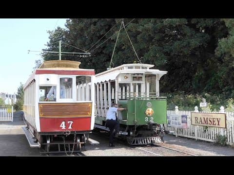 Manx Electric Railway and the Snaefell Mountain Tramway IOM August 2022
