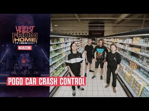 Pogo Car Crash Control — Live Session — Hellfest From Home 2021