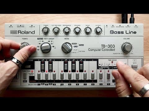 The machines that made house — the Roland TB-303