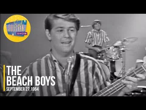 The Beach Boys perform I Get Around on The Ed Sullivan Show