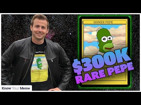 Know Your Meme interviews the buyer of Homer Pepe