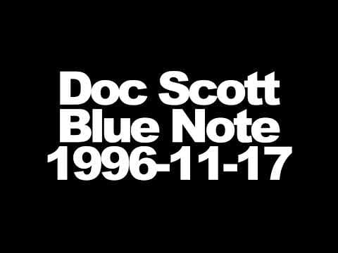 Doc Scott - Metalheadz at Blue Note - 1996-11-17