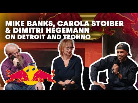 Mike Banks, Carola Stoiber & Dimitri Hegemann on Detroit and Techno | Red Bull Music Academy