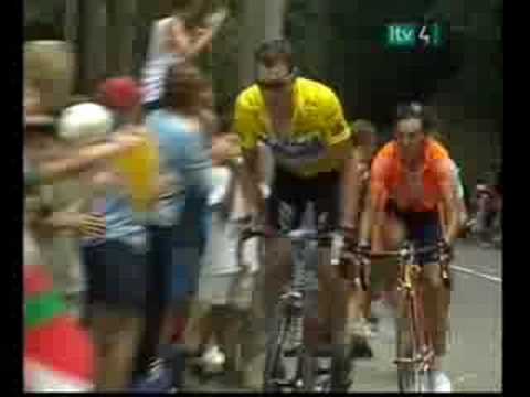 Tour de France-Lance Armstrong's Crash & Recovery