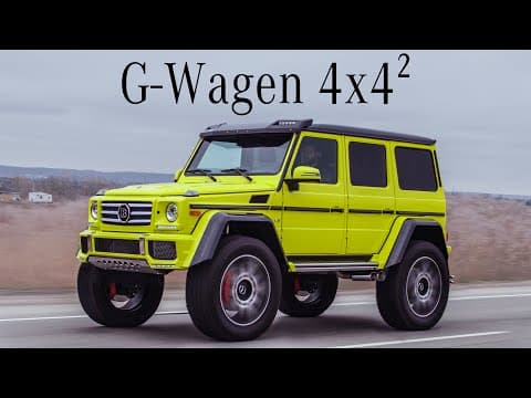 Review of the portal-axle G 550 4x4 Squared