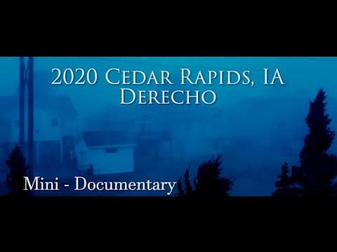 The 2020 Midwest derecho