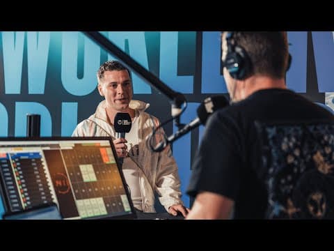 Felix Jaehn at the One World Radio Studio | Tomorrowland Winter 2024