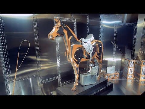 Hermès à tire-d'aile, Grand Palais - Paris décembre 2017