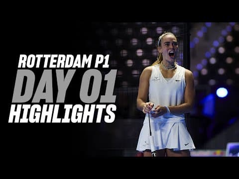 Rotterdam Premier Padel P1 : Day 1 – Women's Highlight