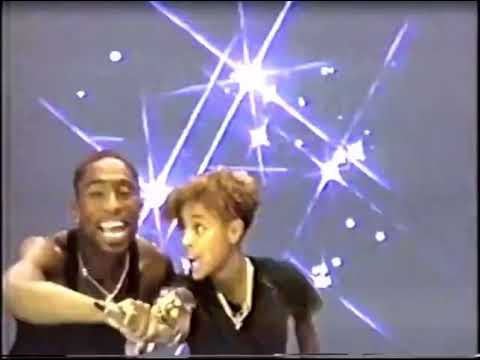 Tupac and Jada Pinkett dancing on home video
