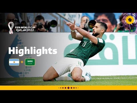 Saudi Arabia shock Argentina