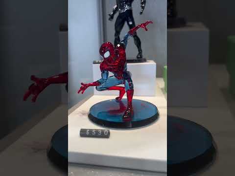 Swarovski × Marvel — Spider-Man figurine