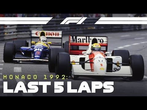 Mansell vs Senna — Monaco 1992